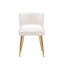 Fauteuil à oreilles en velours khanya-449638257