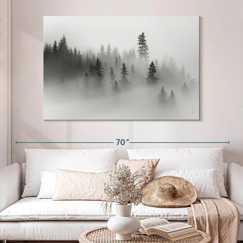 Alvord Misty Bistrita Forest, H 34 po x l 51 po