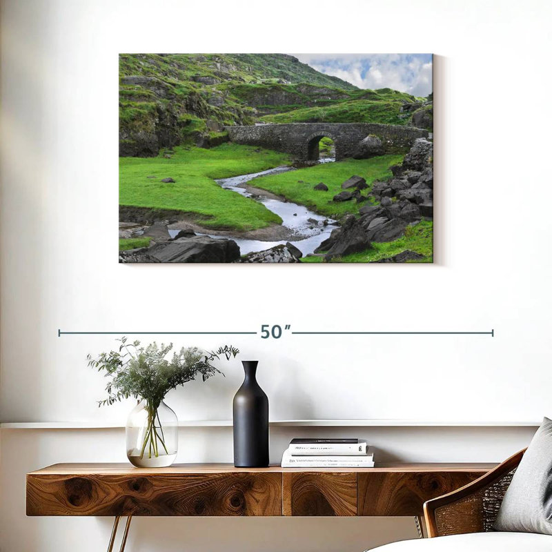 Lilie Stone Bridge sur Dunloe River, H 24 po x l 36 po