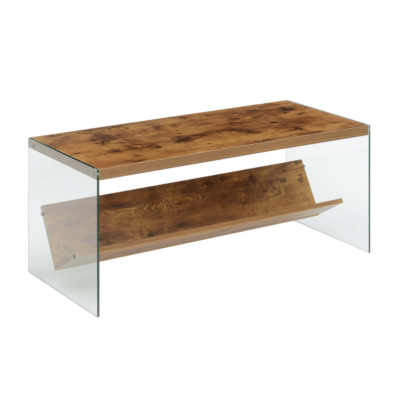 Allegonda Single Coffee Table, Barnwood
