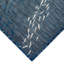 Tapis bleu marine tissé à la machine