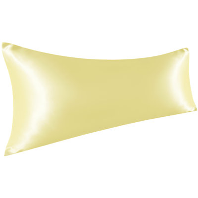 Taie d'oreiller soyeuse en microfibre