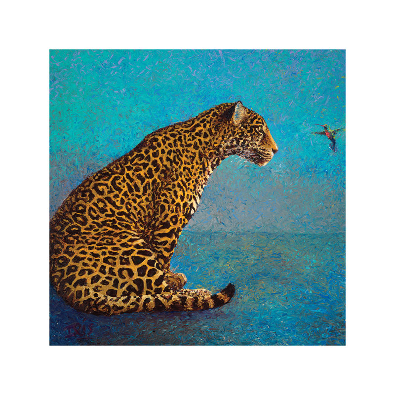 Iris Scott - Wrapped Canvas Print, 93.98 cm H x 93.98 cm W x 1.91 cm D