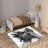 Chic Non Woven Soft Printed Rug Featuring an Intricate Floral and Geometric Design for a Sophisticated Home Decor Touch-126117990