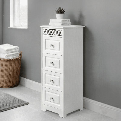 Chamberlain 30cm W 4 - Drawer Chest of Drawers