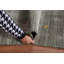 Tapis vert et gris Gabbeh