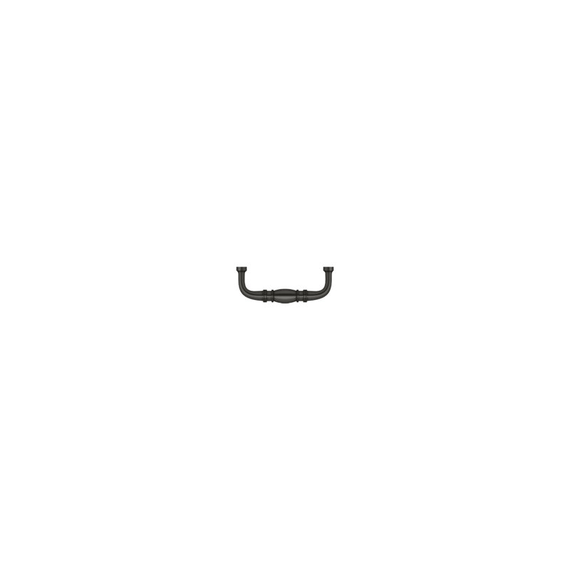 Colonial Bar / Handle Pull, Oil-Rubber Bronze