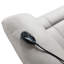 Fauteuil inclinable électrique en microfibre Chriki-1167380126