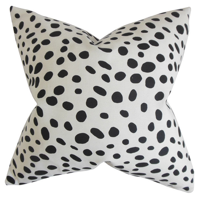 Cotton Reversible Throw Pillow