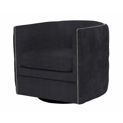 Palazzo 31.5'' Wide Tufted Swivel Barrel Chair