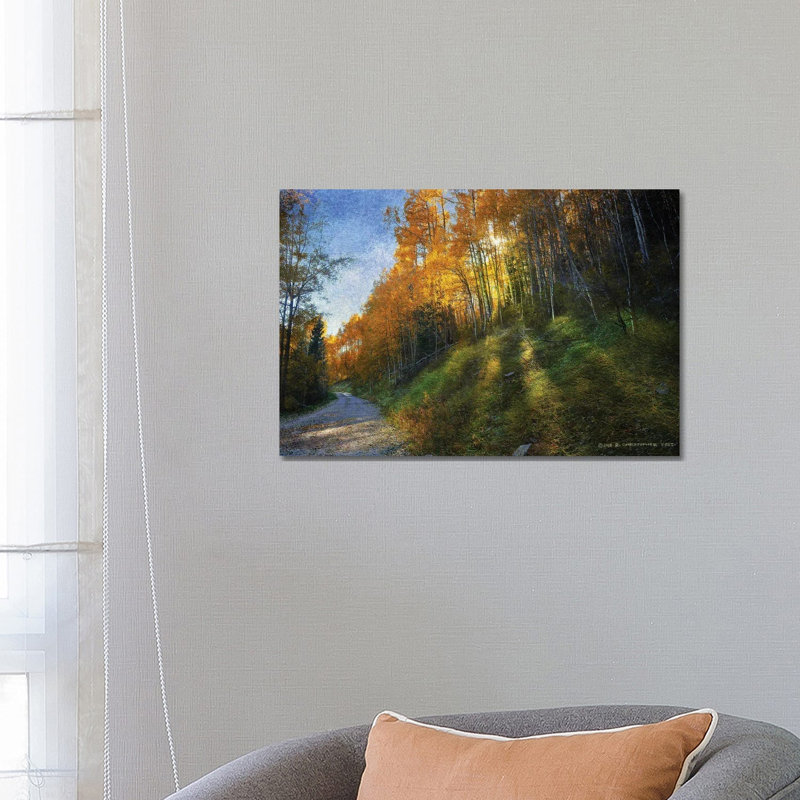 Shadowed Mtn Road by Christopher Vest - Wrapped Canvas Print, 66.04 cm H x 45.72 cm W x 1.91 cm D