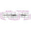 245.5cm Wide Patio Sectional Set