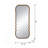 Oversized Wooden Floor Mirror