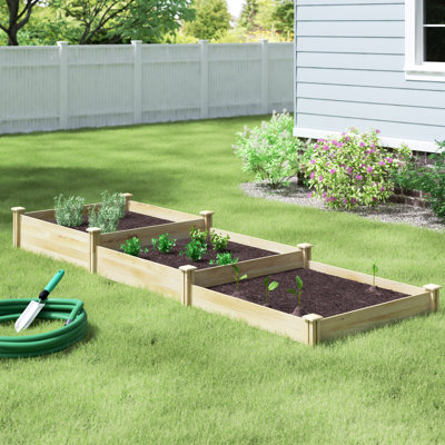 Wood Raised Garden Bed