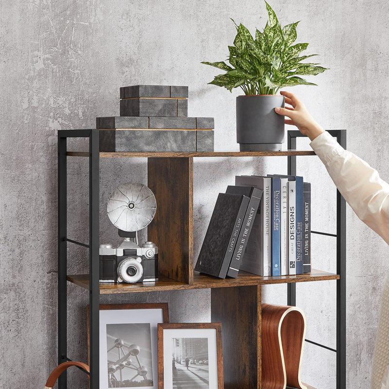 Abdulbaki 150 cm H x 74 cm W Etagere Bookcase