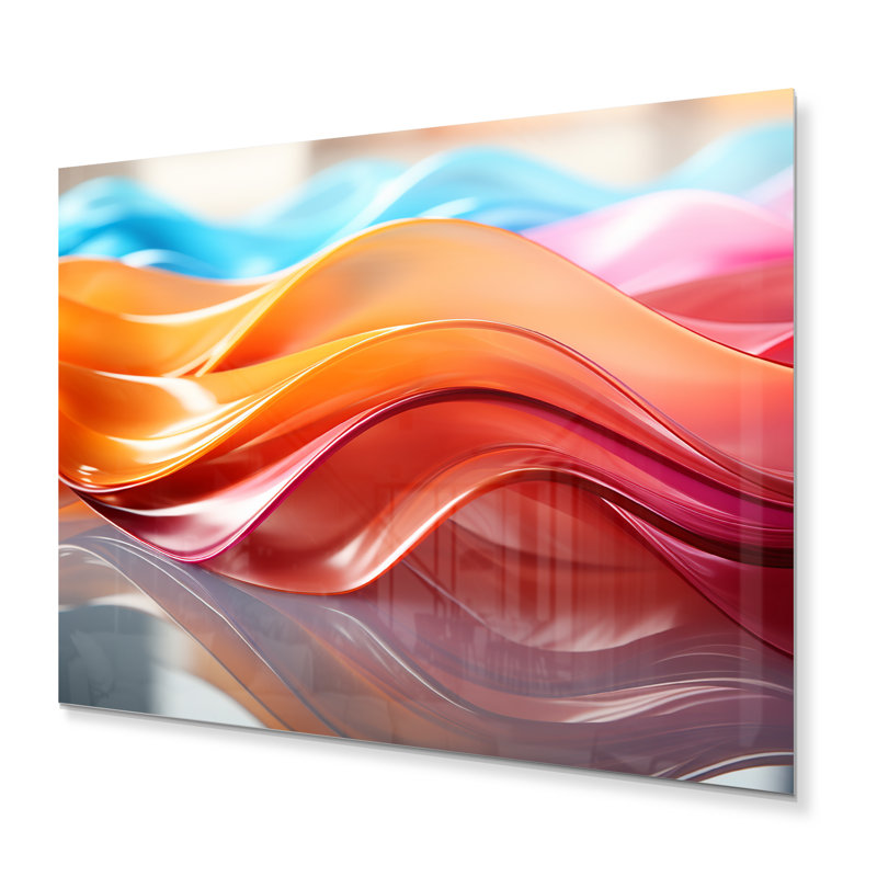 «Rainbow Colors Symphony» sur, H 30 po x l 40 po x P 1,5 po