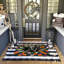 Tapis de porte d'Halloween, tapis d'entrée 3D à effet horrifique, décoration antidérapante pour porche, 76 x 43 cm (30 x 17 pouces).