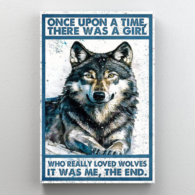 Who Really Loved Wolves - 1 Piece Rectangle Graphi " Who Really Loved Wolves "