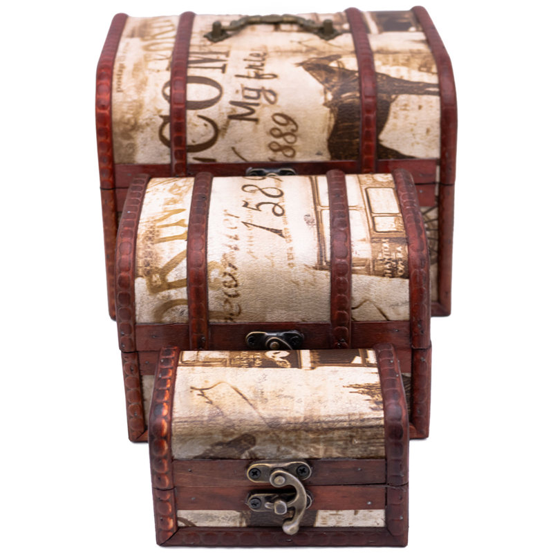 Aafreen Wood Travel Case
