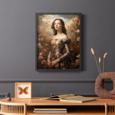 WOMEN Series DV - reproduction encadrée de qualité supérieure - prête à être accrochée - aucun clou requis