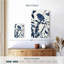 Silhouette d'oiseau bleu Brampt II-108236934