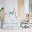 110/130/150 Cm W T-Shaped Standing Desk-1891942818-1891942847-1891942843