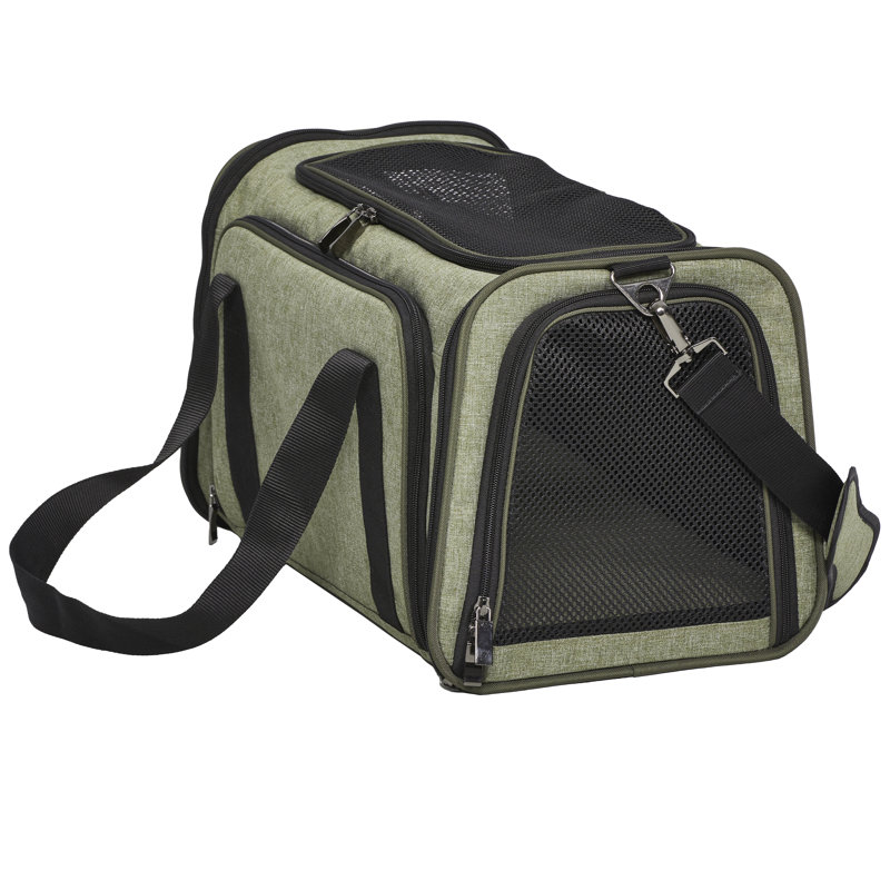 Sac de transport Duffy, Moyen (H 11,26 po x l 11,15 po x P 18,31 po), Vert
