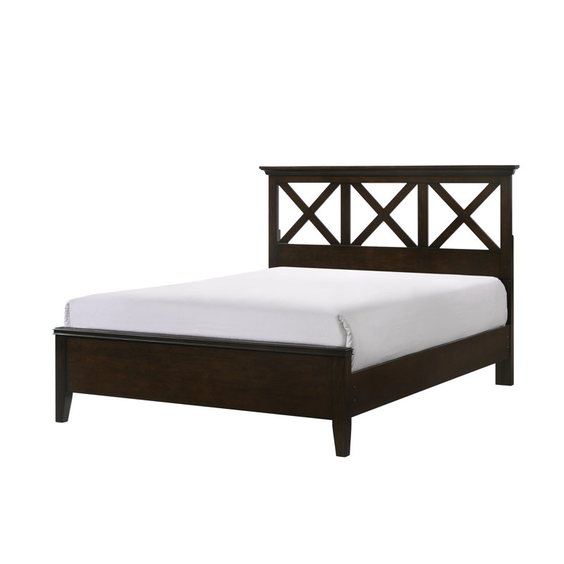 Solid Wood Platform Bed, Queen