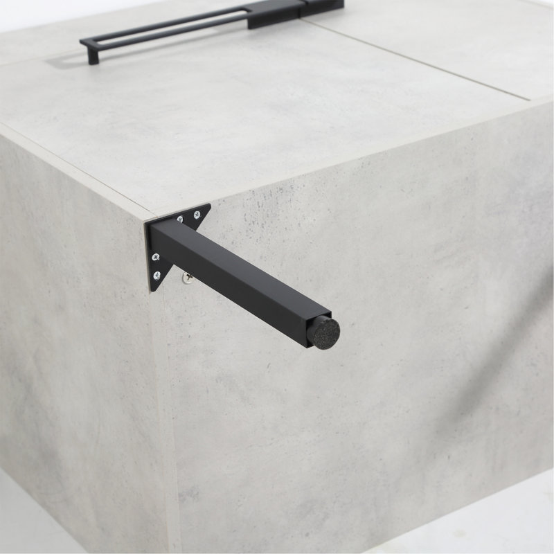 Bathroom Vanity With Optional Conversion For Space Optimization