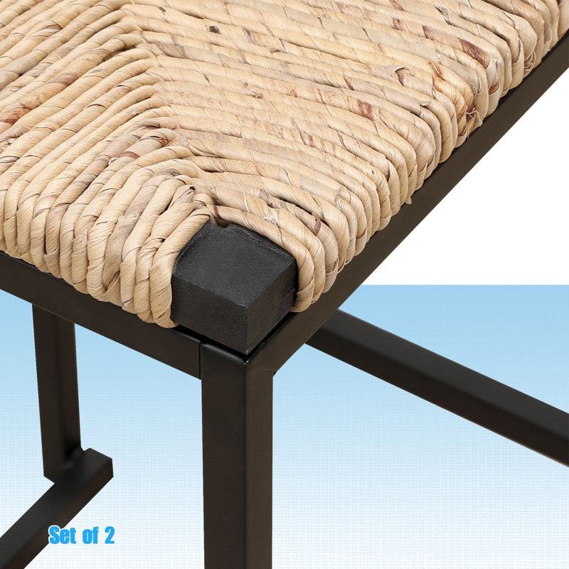Damie Counter Stool with Metal Frame