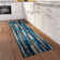 Chenille Washable Abstract Indoor / Outdoor Rug