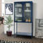Armoire vitrée avec tablettes réglables Dalai-1557601186