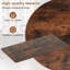 48” x 24” Whole Piece Table Top with Safe Rounded Corners for Home Office Desk DIY Rustic Brown-123410703