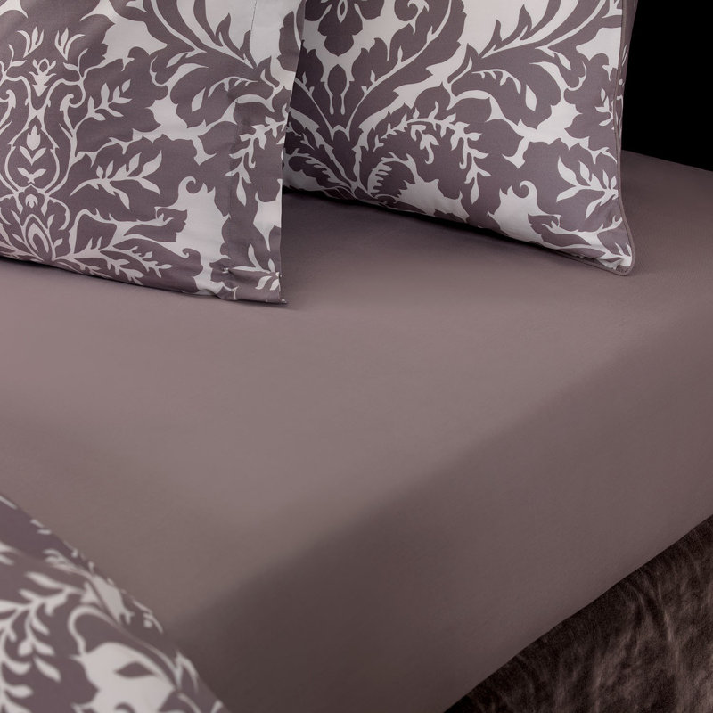 Damask Duvet Cover Set