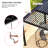 8610C Louver Pergola 10X13ft Aluminum Frame & Louvers