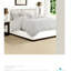 Ensembles de literie de qualité supérieure ivoire, confort 100% coton, style classique pour la maison