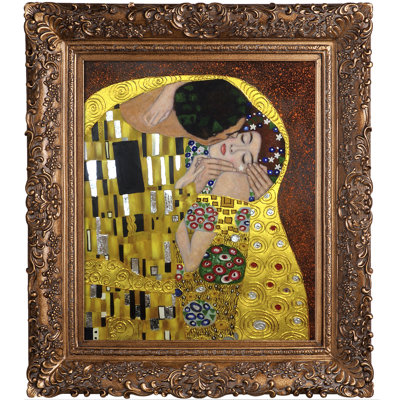 Luxury Line by Gustav Klimt Oil