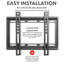 Jessia Symple Stuff Single Screen Wall Mount