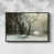 Black Floater Framed Canvas selected