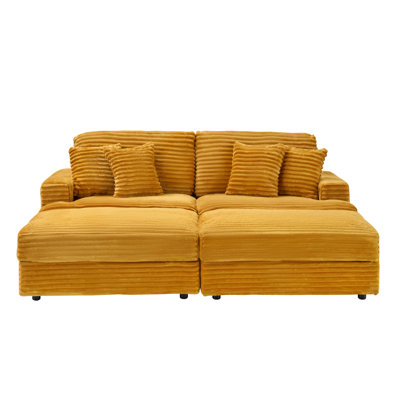 Le magnifique pied orange de 41,34 pouces offre non seulement un support confortable et stable, mais se transforme également intelligemment en trône pour un repos temporaire.