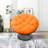 Hubhalsun 360° Swivel Papasan Chair, Round Wicker Papasan Chair with Thick Cushion, 350 lbs Capacity Indoor/Outdoor Papasan Chair for Patio, Living Room, Bedroom-1239659619