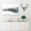 Lake Reflection In Italy - Wrapped Canvas-56634102