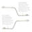Lifestyle & Wellness Zuma Angled Wall-Mount 38" Left-Handed Grab Bar-20138604