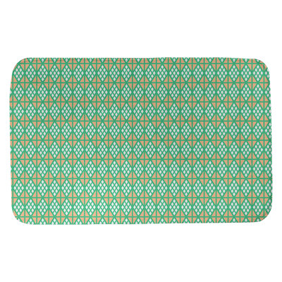 Tapis pour salle de bain diamants Leffel