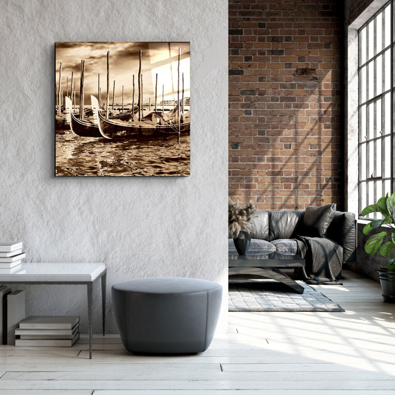 Superbe peinture décorative en verre trempé 23,6 po x 23,6 po | 100% verre trempé, épaisseur: 0,16 pouce | Impression UV pour des couleurs éclatantes | Art mural parfait pour la décoration de la maison ou du bureau, design moderne et élégant