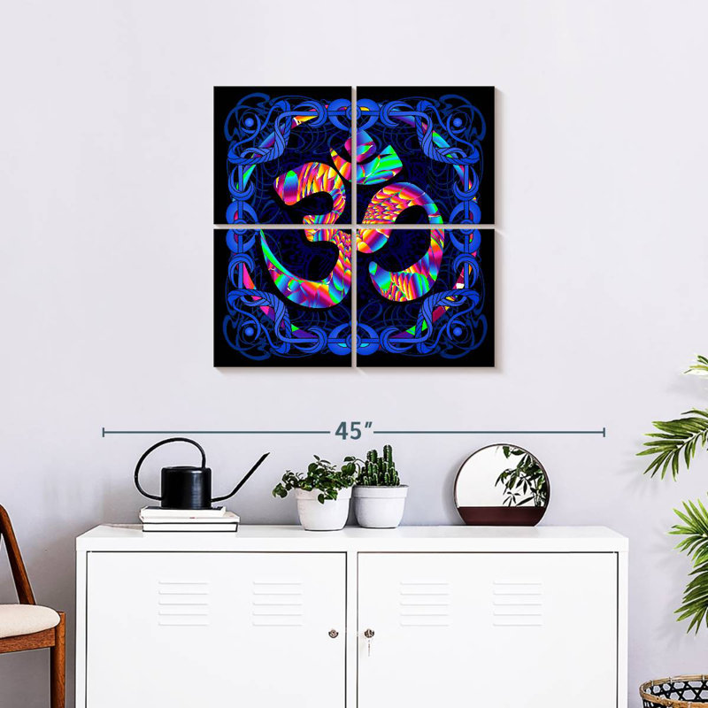 Adella Psychedelic Om Symbol
