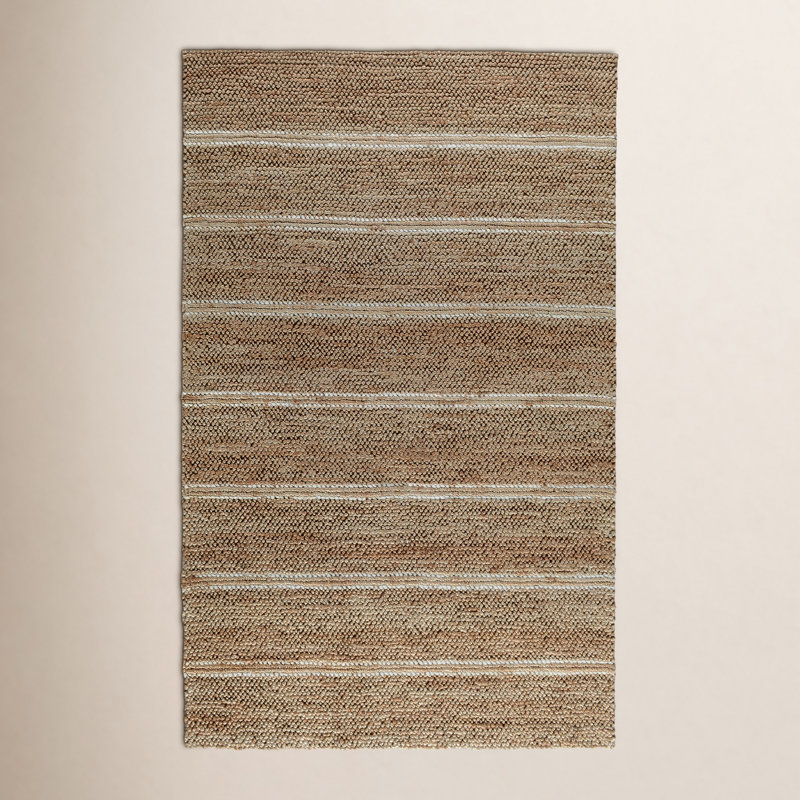 Beamond Striped Indoor Rug, Rectangle 5' x 8'