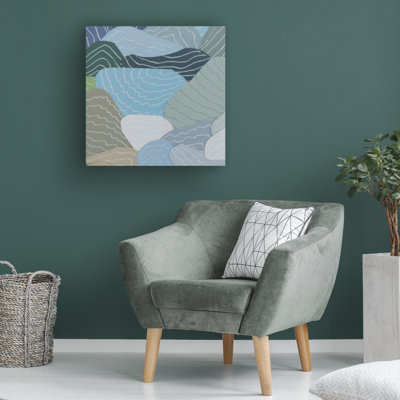 "Riz Paddies I" deologia bolologia sur toile
