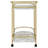 Peebles Metal Bar Cart-498472835