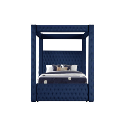 Janeece Upholstered Canopy Bed
